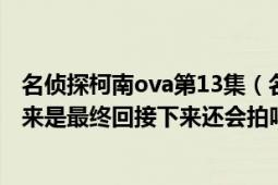 名侦探柯南ova第13集（名侦探柯南真人电视剧版13已经出来是最终回接下来还会拍吗）