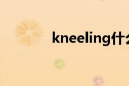 kneeling什么意思（Kneel）