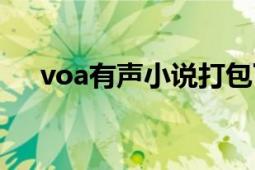 voa有声小说打包下载（voa打包下载）