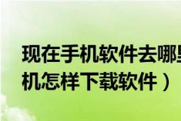 现在手机软件去哪里下载（非安卓系统3G手机怎样下载软件）