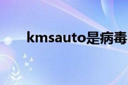 kmsauto是病毒吗（关于auto病毒）