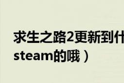 求生之路2更新到什么版本了（求更新补丁是steam的哦）