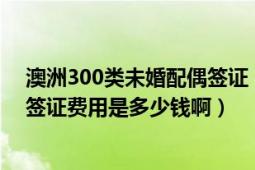 澳洲300类未婚配偶签证（在澳洲找移民代理申请300配偶签证费用是多少钱啊）