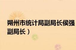 朔州市统计局副局长侯强（徐明强 大连市统计局党组成员、副局长）