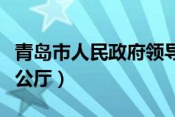 青岛市人民政府领导分工（青岛市人民政府办公厅）