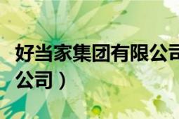 好当家集团有限公司董事长（好当家集团有限公司）