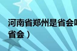 河南省郑州是省会吗（郑州 河南省辖地级市、省会）