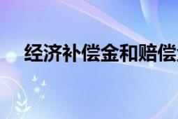 经济补偿金和赔偿金区别（经济补偿金）