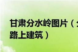 甘肃分水岭图片（分水岭 甘肃省境内甘川公路上建筑）