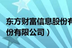 东方财富信息股份有限公司（东方财富信息股份有限公司）