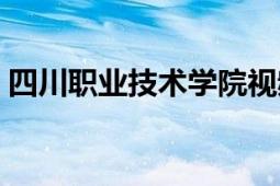 四川职业技术学院视频（四川职业技术学院）