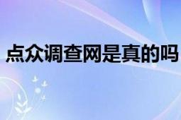 点众调查网是真的吗（点众调查网是大骗子）