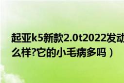 起亚k5新款2.0t2022发动机怎么样（起亚K5发动机质量怎么样?它的小毛病多吗）