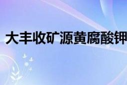 大丰收矿源黄腐酸钾1kg价格（大丰收网址）