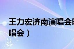 王力宏济南演唱会时间（2011王力宏济南演唱会）