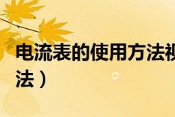 电流表的使用方法视频教程（电流表的使用方法）