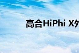 高合HiPhi X外观（高合HiPhi）