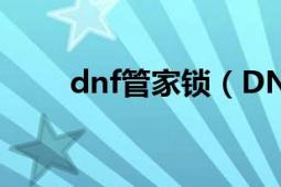 dnf管家锁（DNF管家锁如何关闭）