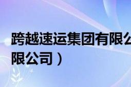 跨越速运集团有限公司资产（跨越速运集团有限公司）