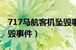 717马航客机坠毁事件视频（717马航客机坠毁事件）