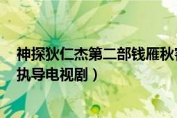 神探狄仁杰第二部钱雁秋客串（神探狄仁杰 2004年钱雁秋执导电视剧）