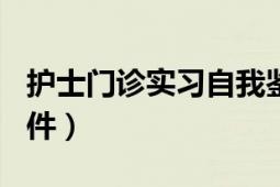 护士门诊实习自我鉴定简短100字（护士门事件）