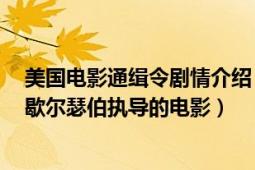 美国电影通缉令剧情介绍（红色通缉令 美国2021年罗森马歇尔瑟伯执导的电影）