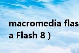 macromedia flash 8序列号（Macromedia Flash 8）