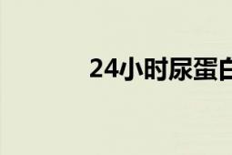 24小时尿蛋白定量（24券网）