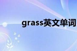 grass英文单词（Grab 英语单词）