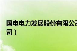 国电电力发展股份有限公司待遇（国电电力发展股份有限公司）