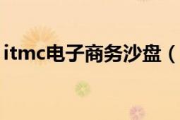 itmc电子商务沙盘（电子商务沙盘高分技巧）