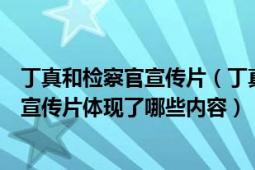 丁真和检察官宣传片（丁真和检察官拍了支公益宣传片这支宣传片体现了哪些内容）