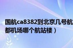 国航ca8382到北京几号航站楼（中国国航CA1314到北京首都机场哪个航站楼）