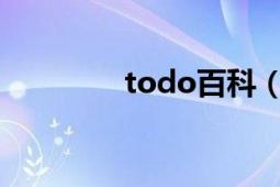 todo百科（Todo 艺术家）