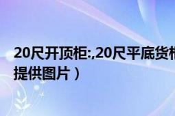 20尺开顶柜:,20尺平底货柜,（有什么区别 含义是什么 最好提供图片）