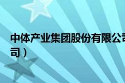 中体产业集团股份有限公司中标（中体产业集团股份有限公司）