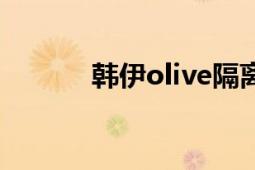 韩伊olive隔离霜（韩伊olive）