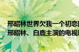 邢昭林世界欠我一个初恋图片（世界欠我一个初恋 2019年邢昭林、白鹿主演的电视剧）