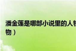 潘金莲是哪部小说里的人物（潘金莲 小说《水浒传》中的人物）