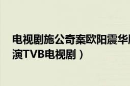 电视剧施公奇案欧阳震华版（施公奇案 2006年欧阳震华主演TVB电视剧）