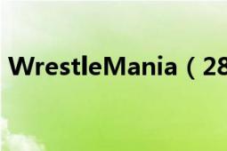 WrestleMania（28HHH和HBK说了什么）