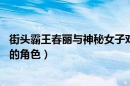 街头霸王春丽与神秘女子对决（春丽 游戏《街头霸王》系列的角色）