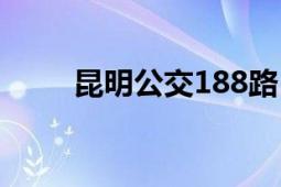 昆明公交188路（昆明公交114路）