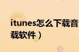 itunes怎么下载音乐到手机（itunes怎么下载软件）