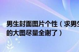 男生封面图片个性（求男生女生金版所有封面图最好是清晰的大图尽量全谢了）