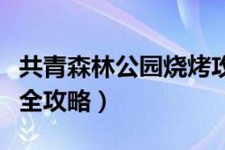 共青森林公园烧烤攻略（共青森林公园烧烤最全攻略）