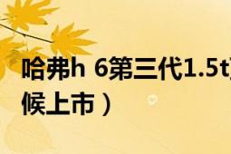 哈弗h 6第三代1.5t顶配价格（哈弗H7什么时候上市）