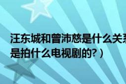 汪东城和曾沛慈是什么关系（汪东城跟曾沛慈那张结婚照片是拍什么电视剧的?）