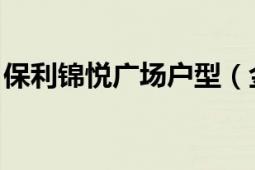 保利锦悦广场户型（金泉时代 保利金泉广场）